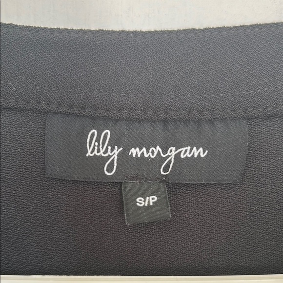 Lily Morgan Black Lace-Up Sleeveless Tank Top - Picture 2 of 6